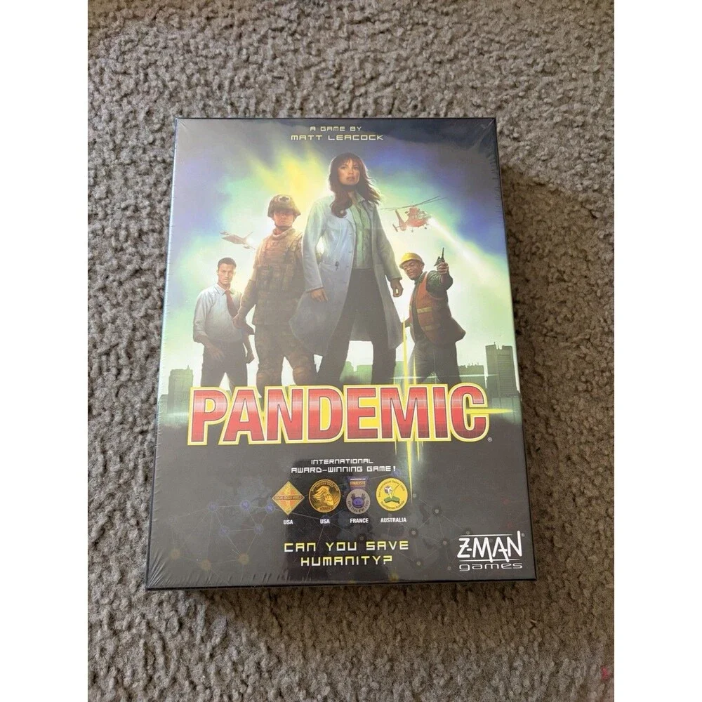 Pandemic Board Game Matt Leacock Game Z-Man Games 2013 Edition New & Sealed